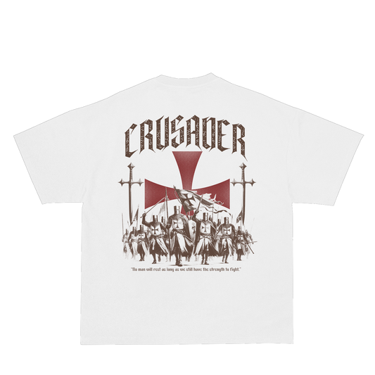 Crusader March T-Shirt - White