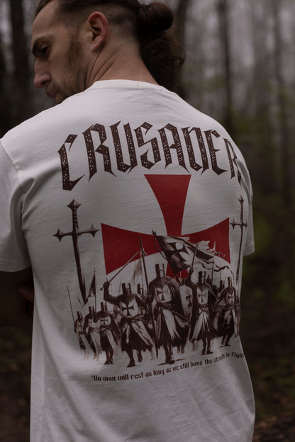 Crusader March T-Shirt - White