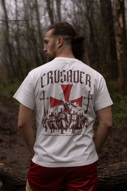 Crusader March T-Shirt - White