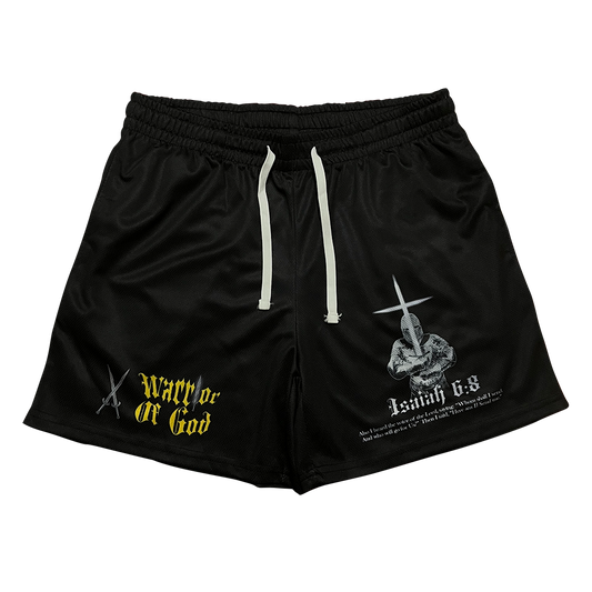 Crusader Mesh Shorts - Black