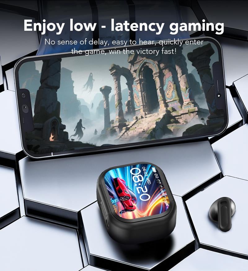 ⏰LAST DAY PROMOTION SAVE 49%🔥 Bluetooth 5.4 Earphones LED Display High Fidelity Waterproof Wireless Earphones