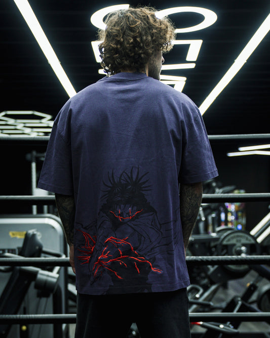 BLOOD MANIPULATION WASH TEE