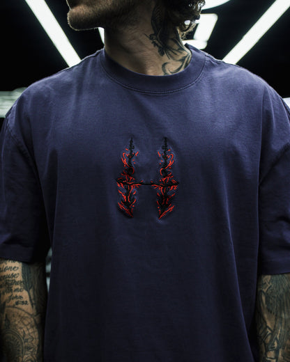BLOOD MANIPULATION WASH TEE