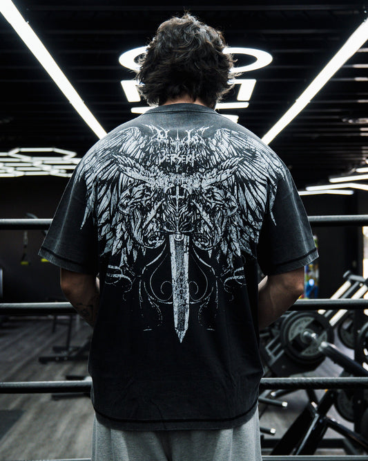 BEAST OF DARKNESS WASH TEE