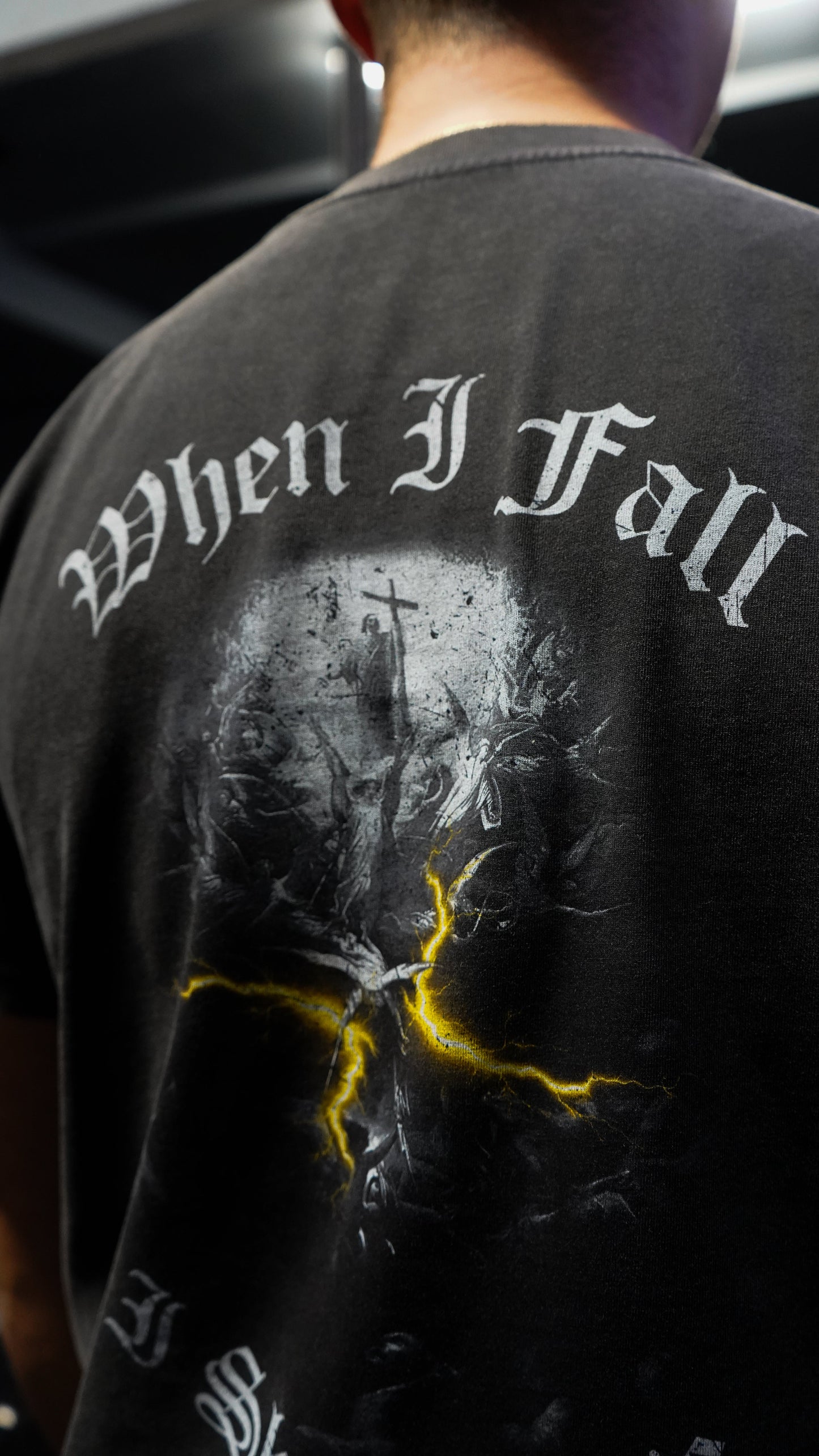 Light In The Darkness T-Shirt - Acid Wash