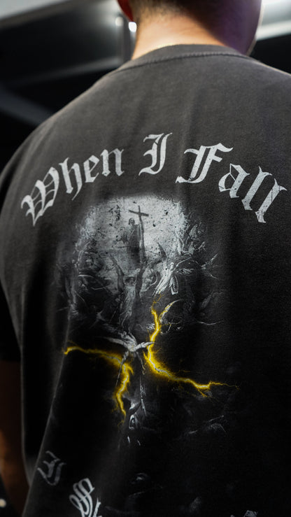 Light In The Darkness T-Shirt - Acid Wash