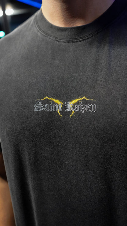Light In The Darkness T-Shirt - Acid Wash