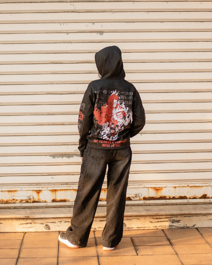 Itachi "Amaterasu" Oversized Hoodie