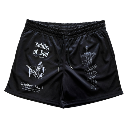 Exodus 14:14 Mesh Shorts