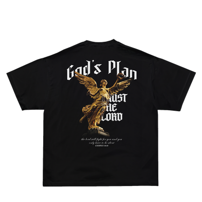 Exodus 14:14 T-Shirt Black