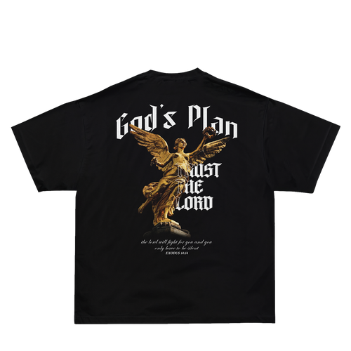 Exodus 14:14 T-Shirt Black