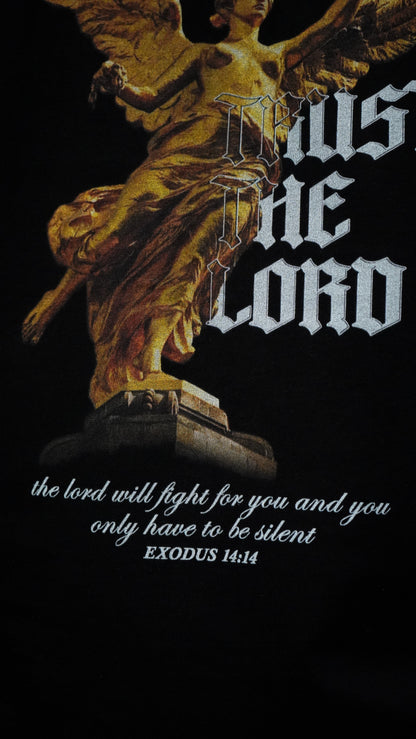 Exodus 14:14 T-Shirt Black