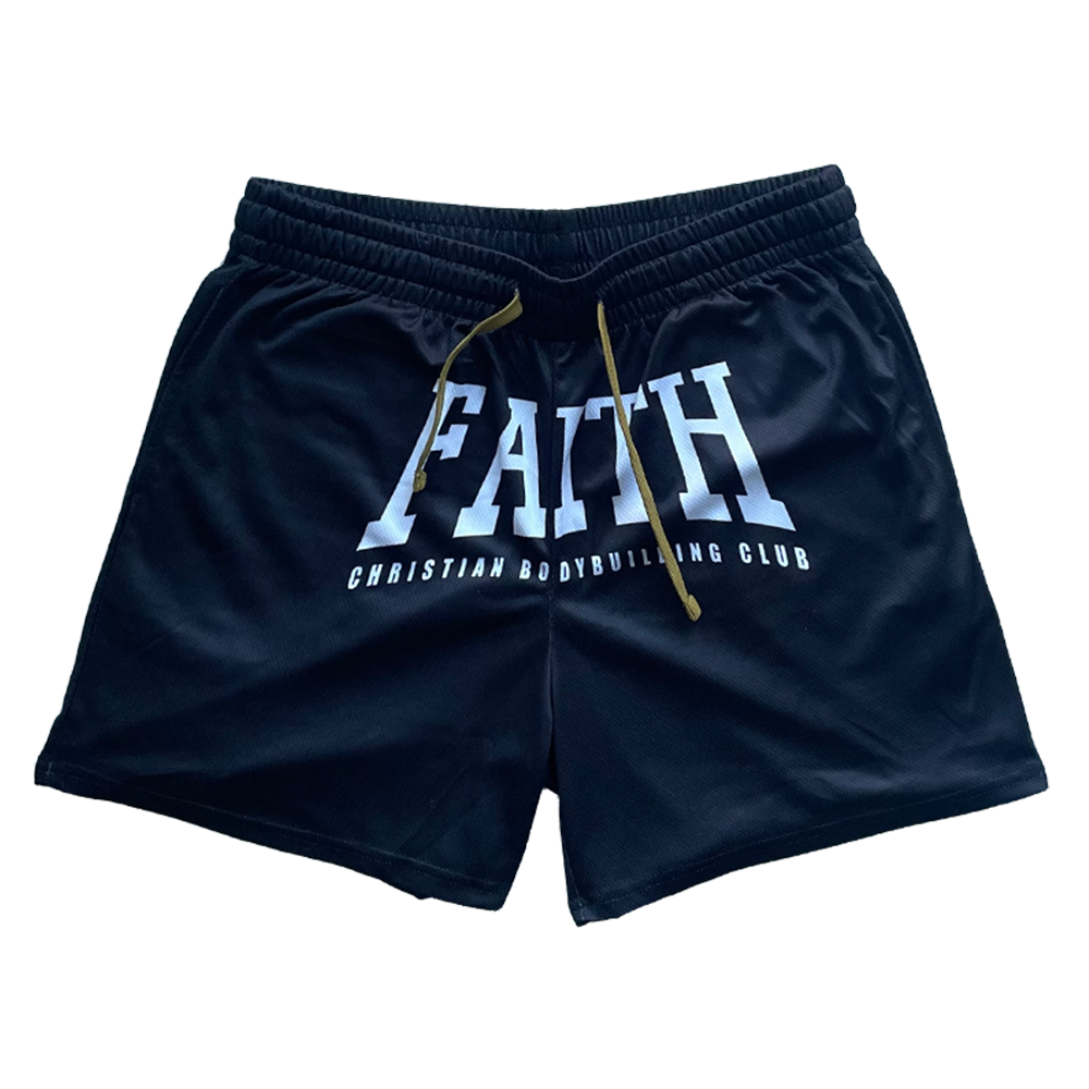 Faith Mesh Shorts - Black