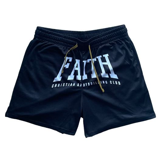 Faith Mesh Shorts - Black