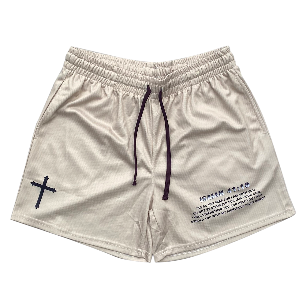 Fearless Mesh Shorts - Cream