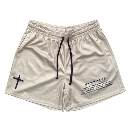 Fearless Mesh Shorts - Cream