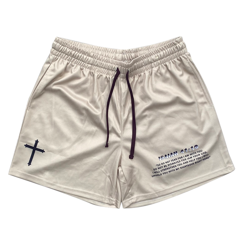 Fearless Mesh Shorts - Cream