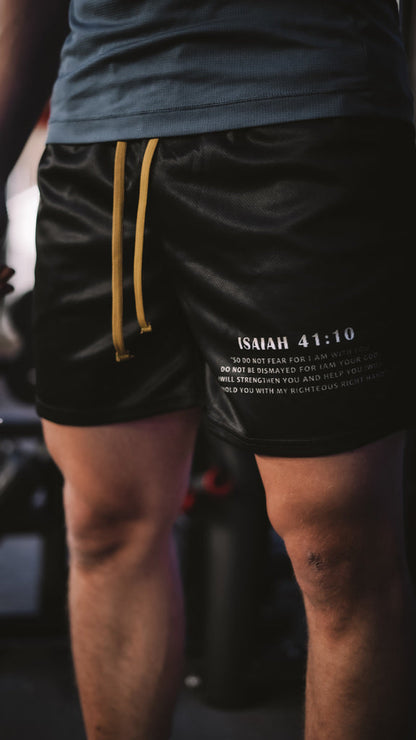 Fearless Mesh Shorts - Black