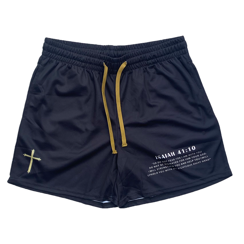 Fearless Mesh Shorts - Black
