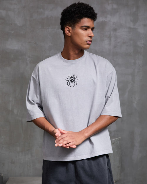 SPIDER CROPPED TEE