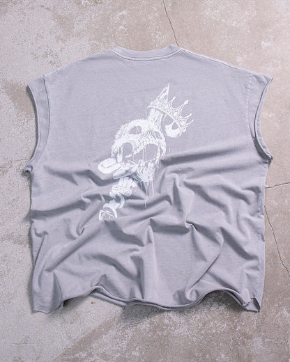 THE KING IS DEAD MUSCLE TEE