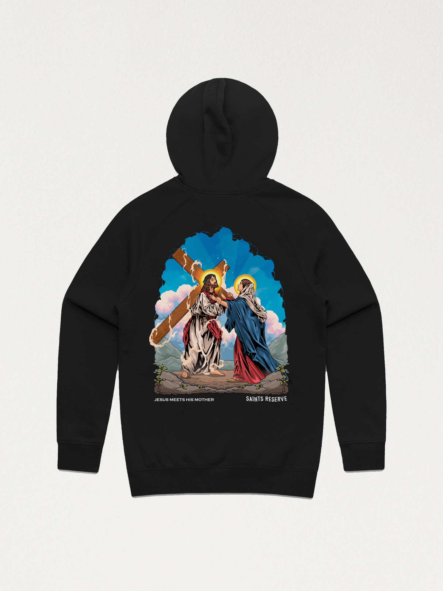 Jesus Meets His Mother Good Friday 23' Hoodie