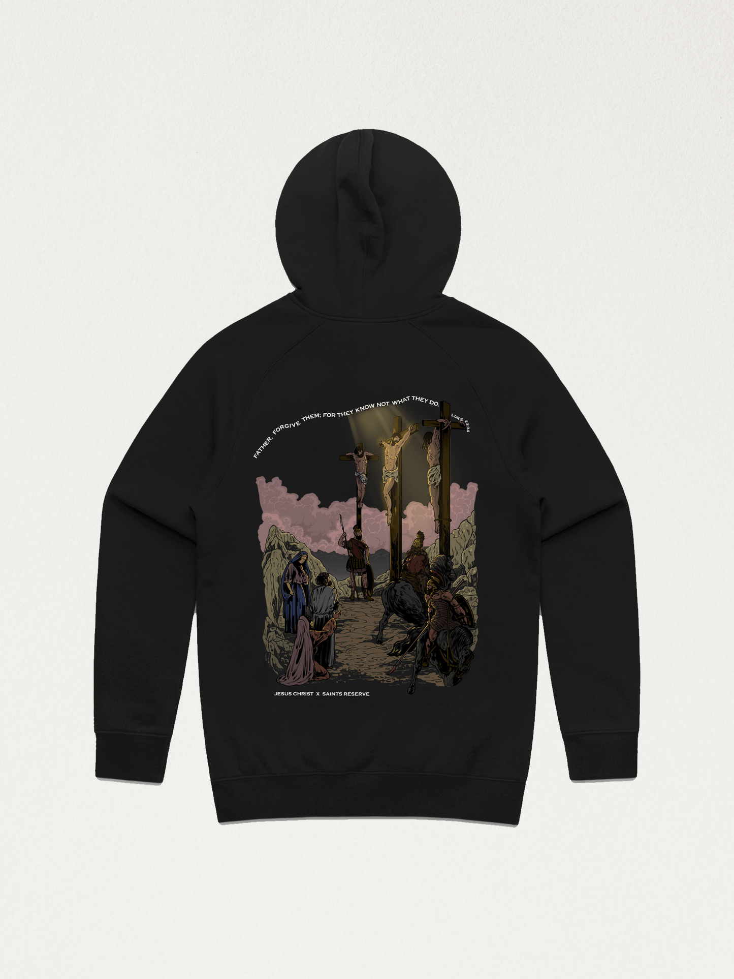 Crucifixion of Jesus Good Friday 22 Zip Up Hoodie