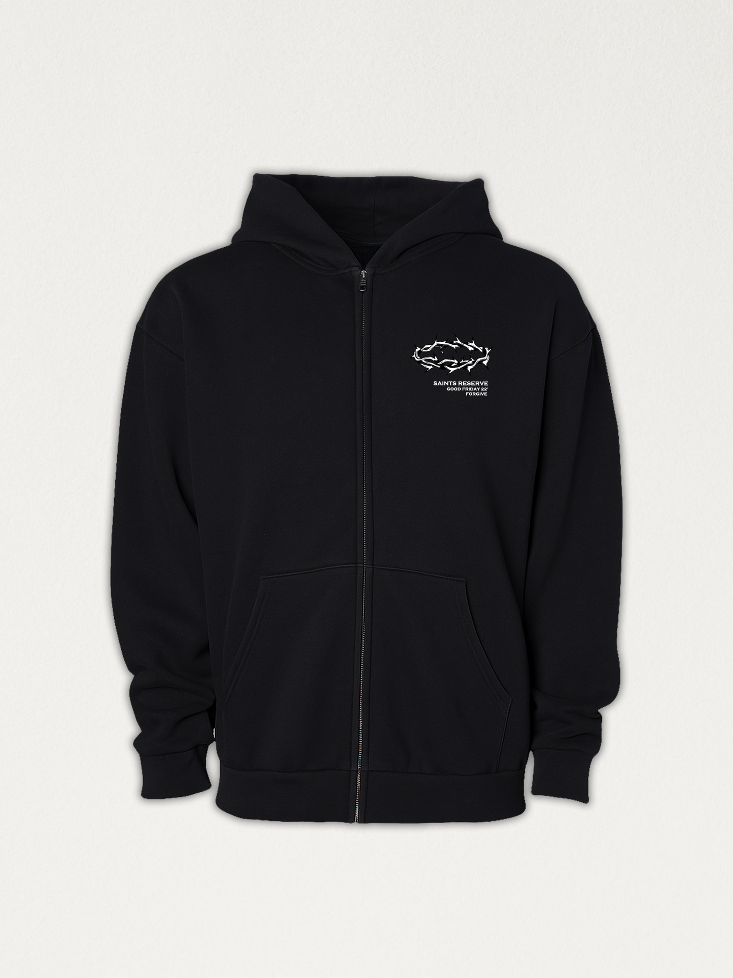 Crucifixion of Jesus Good Friday 22 Zip Up Hoodie
