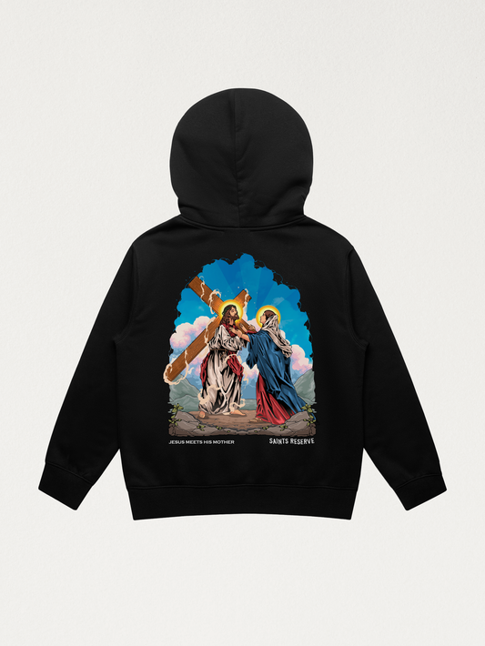 Youth Jesus Meets His Mother Good Friday 23' Hoodie