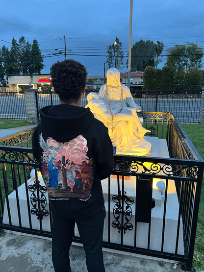 Scourging at the Pillar Good Friday 25 Hoodie