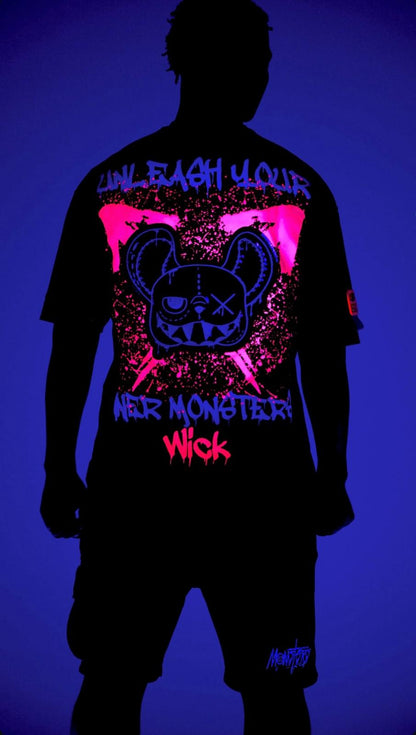 EXPLOSION BLACK OVERSIZED T-SHIRT!