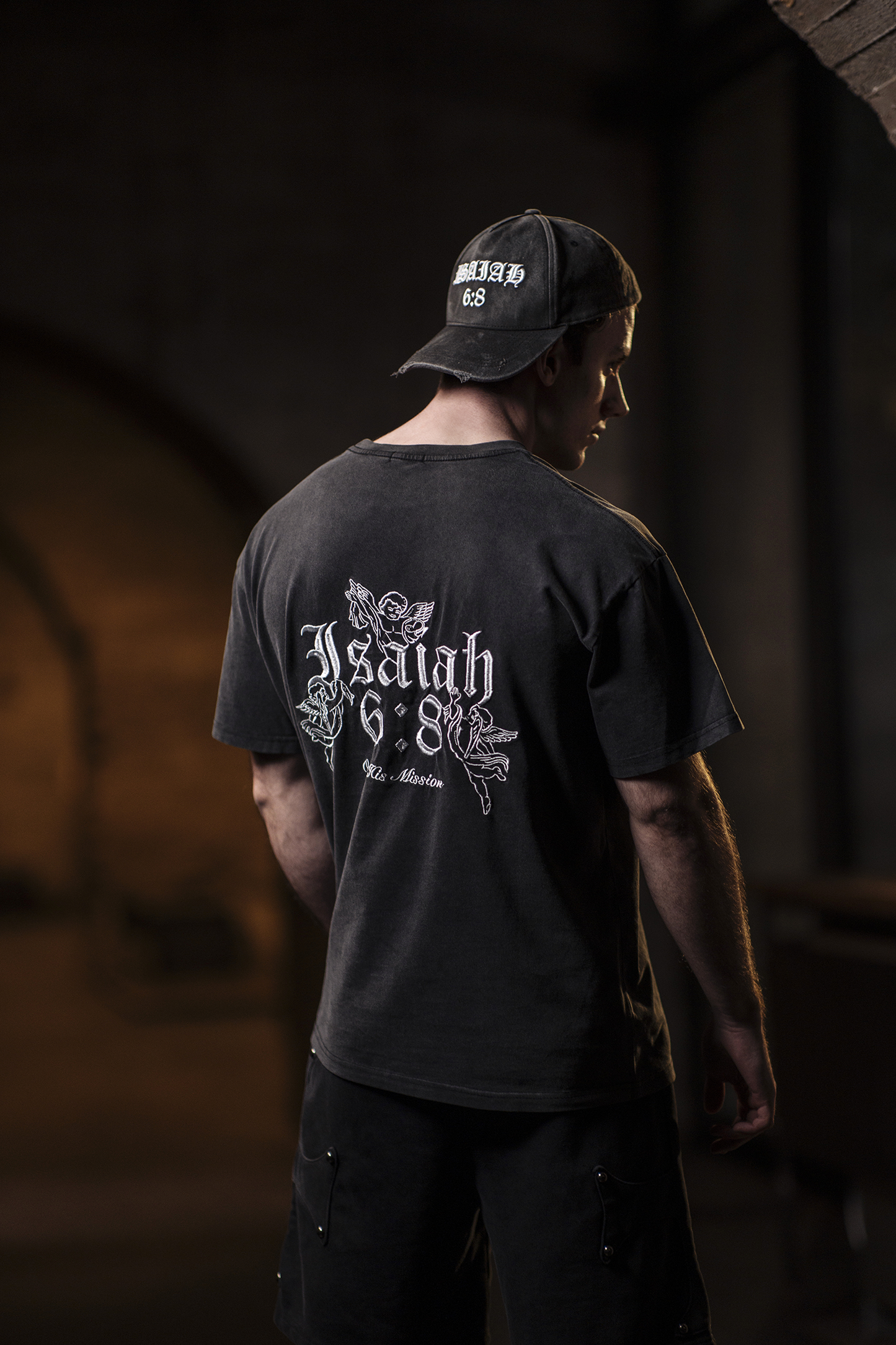 Isaiah 6:8 Embroidery T-Shirt