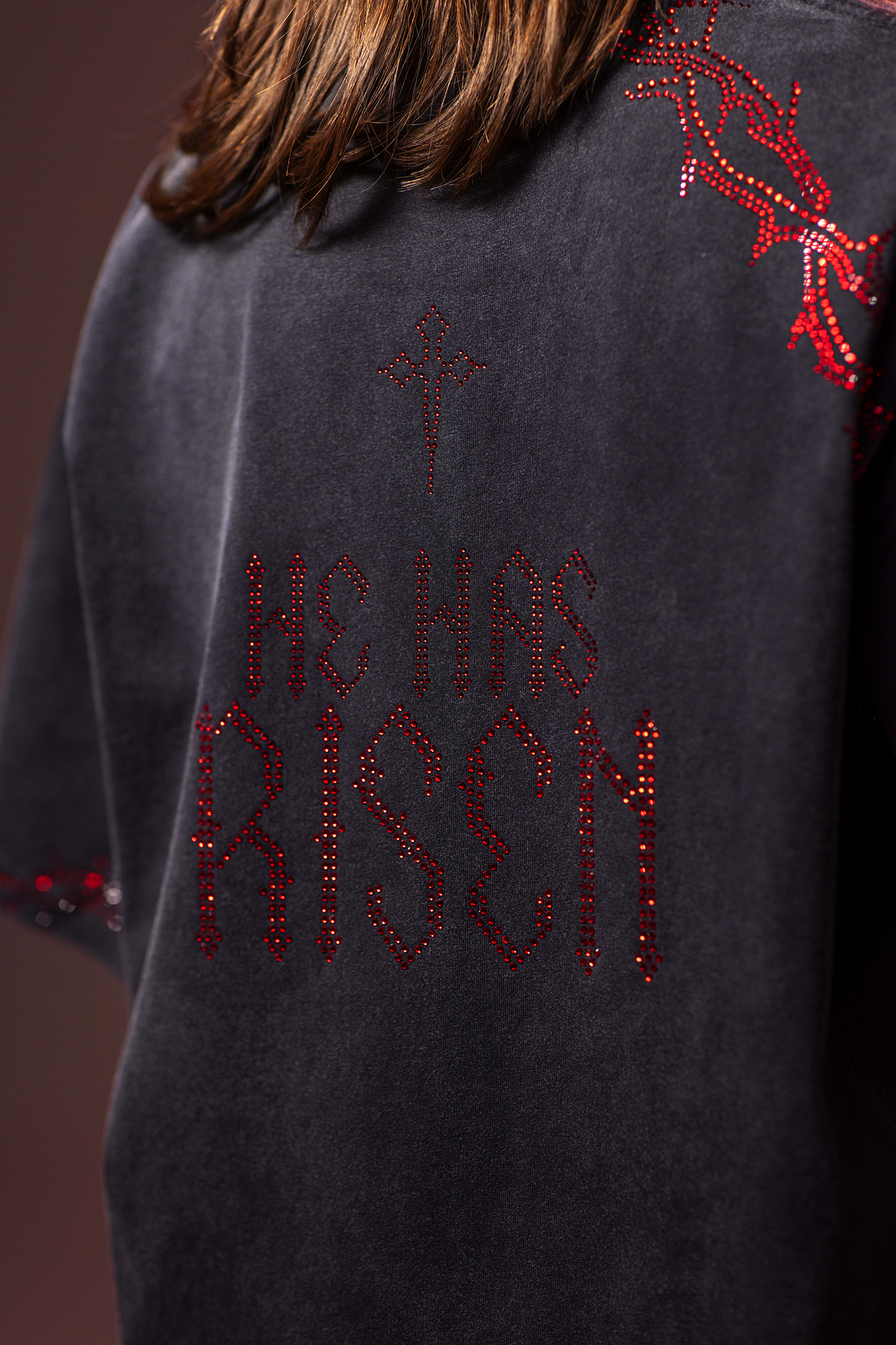 Risen Rhinestone T-Shirt