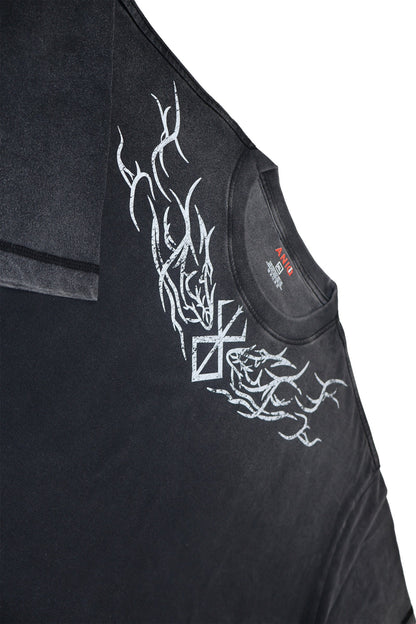 BEAST OF DARKNESS WASH TEE