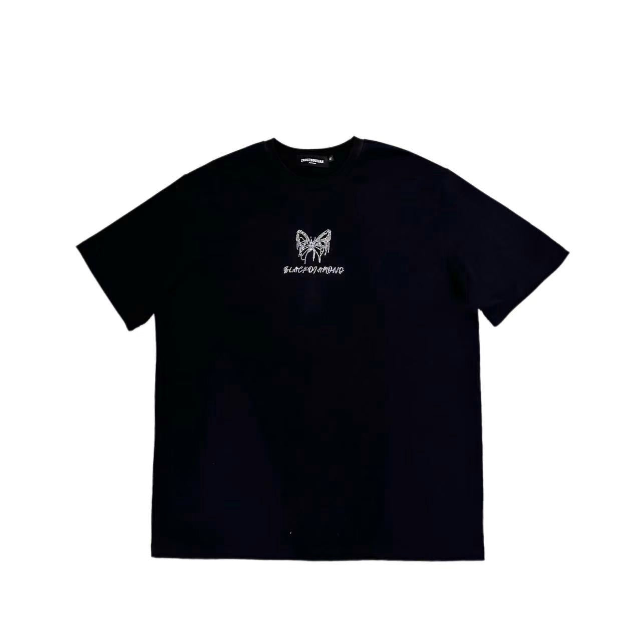 Rhinestone Butterfly Tee