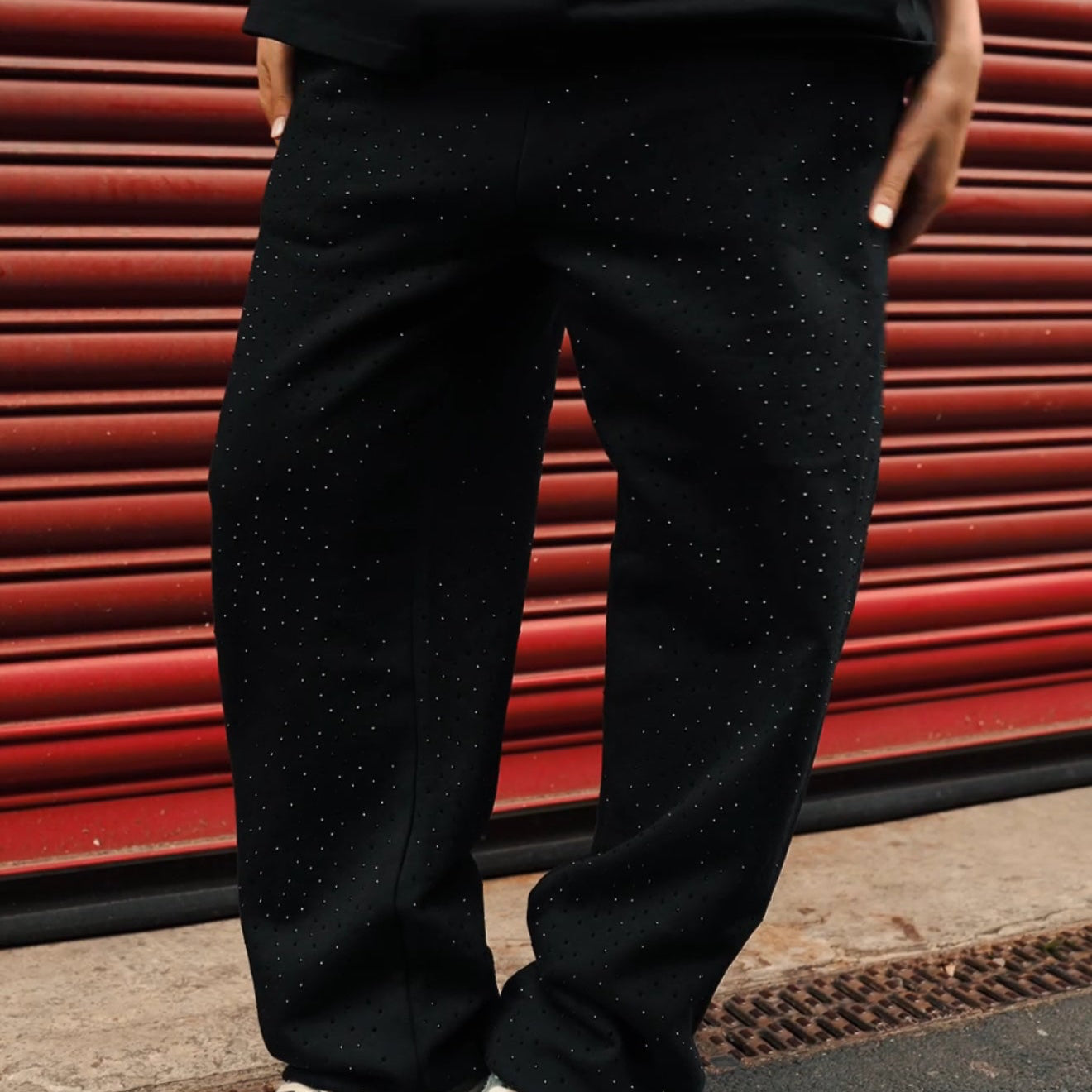 Rhinestone Sweatpants