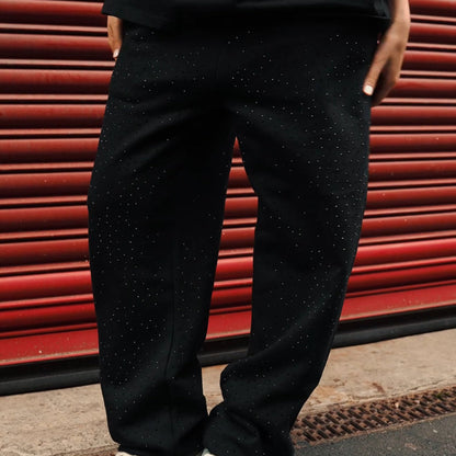 Rhinestone Sweatpants