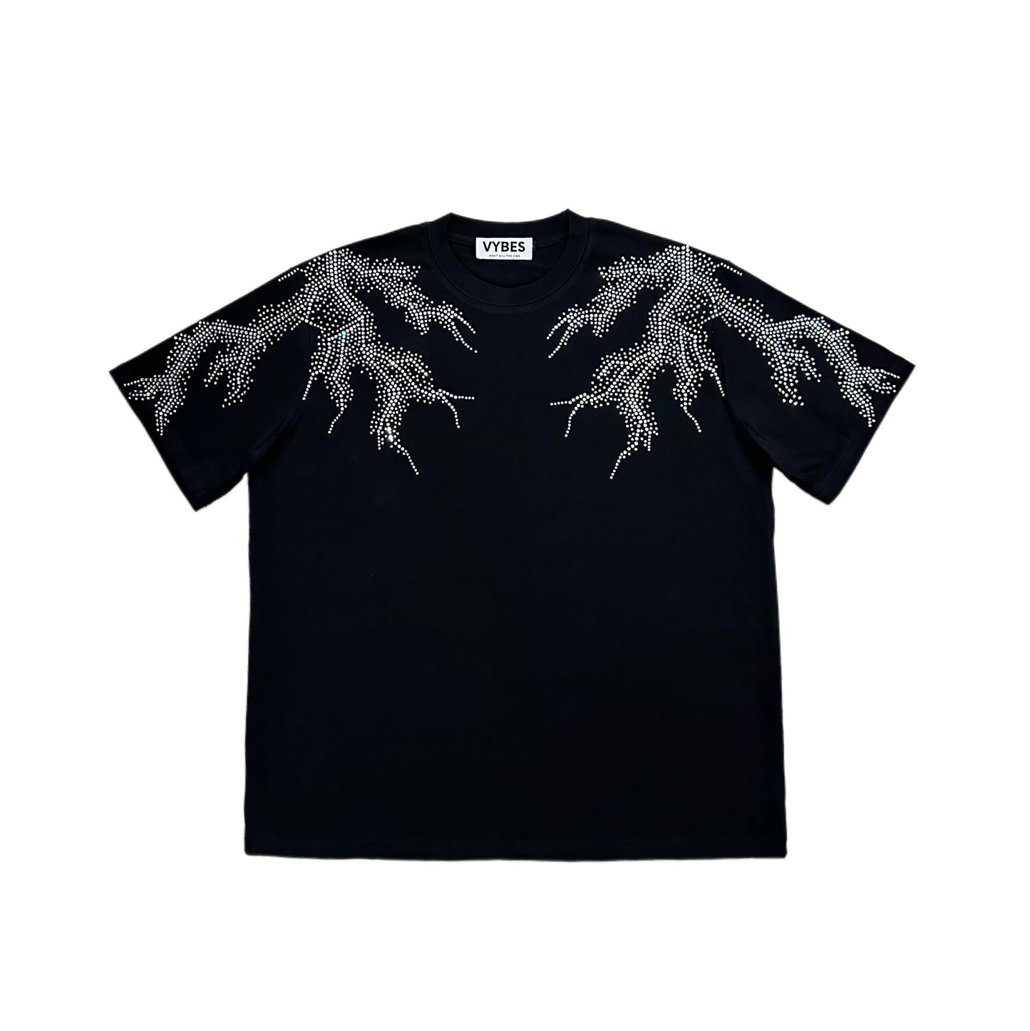 Rhinestone Lightning Tee