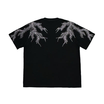 Rhinestone Lightning Tee