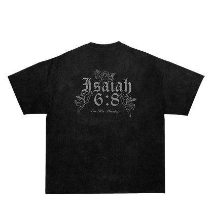 Isaiah 6:8 Embroidery T-Shirt