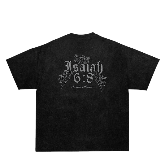 Isaiah 6:8 Embroidery T-Shirt