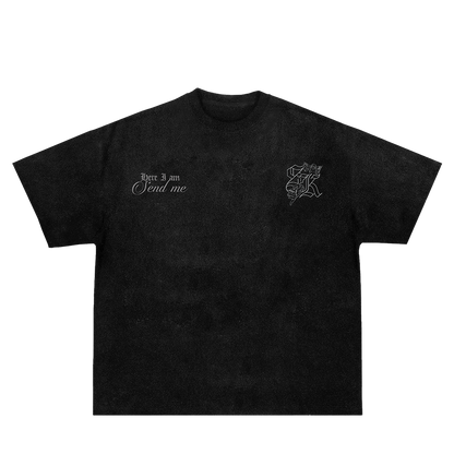 Isaiah 6:8 Embroidery T-Shirt