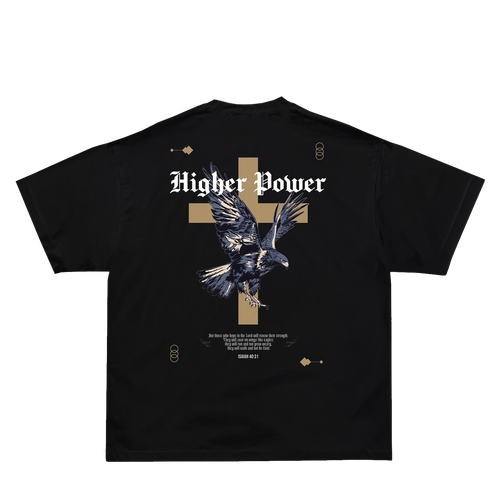 Isaiah 40:31 T-Shirt Black