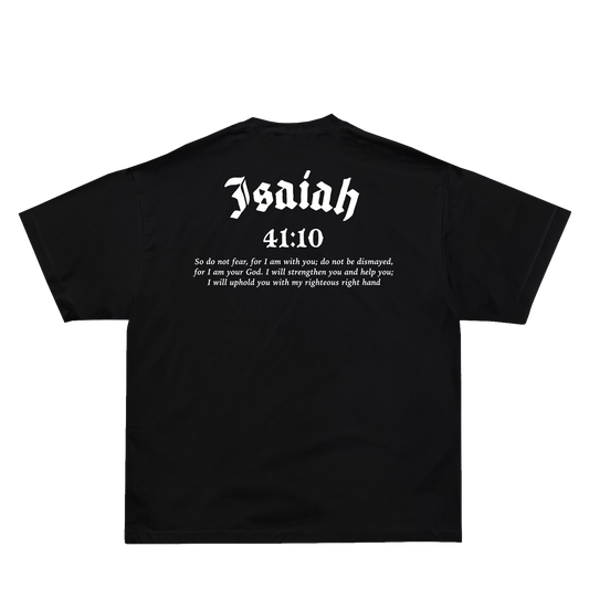 Isaiah 41:10 T-Shirt - Black