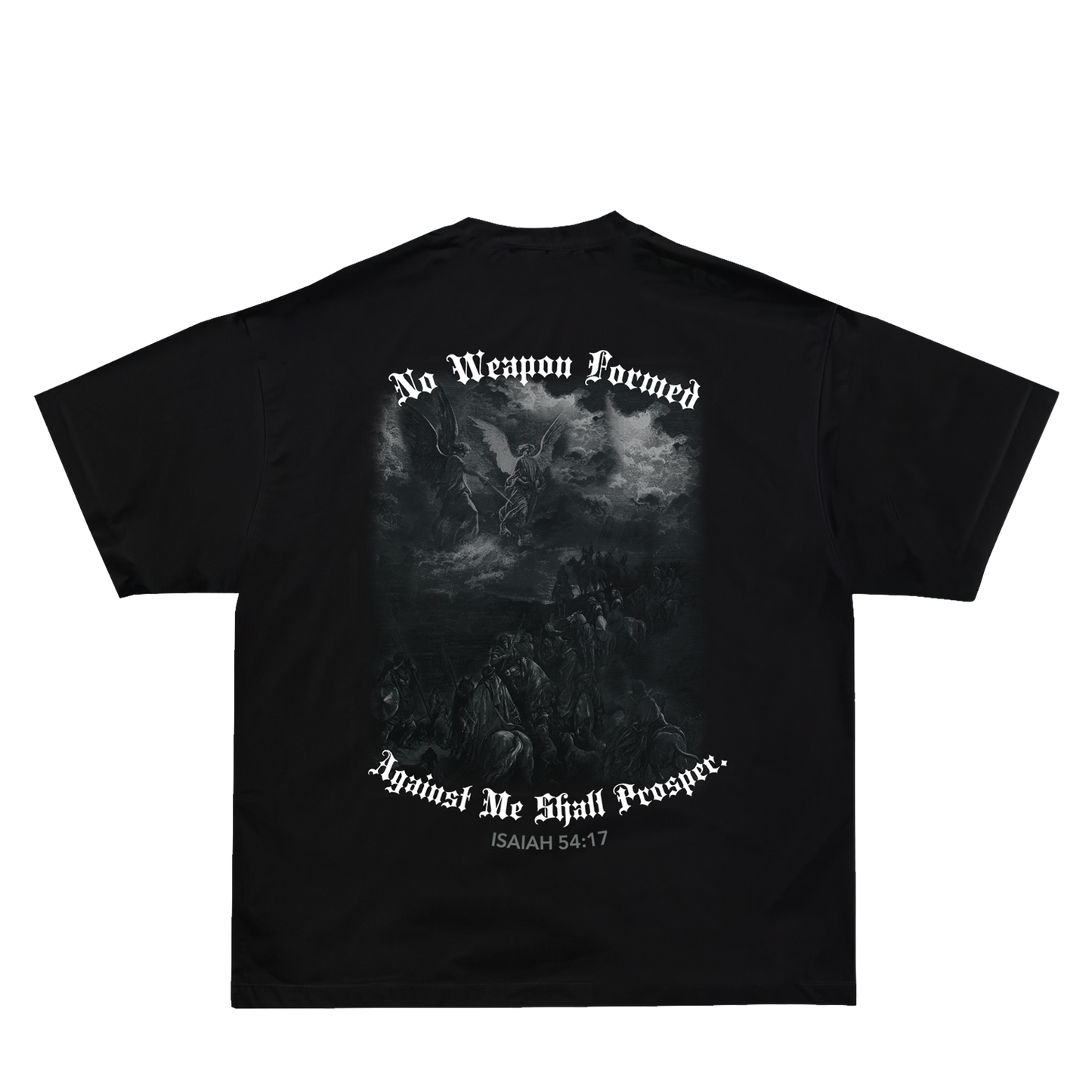 Isaiah 54:17 T-Shirt - Black