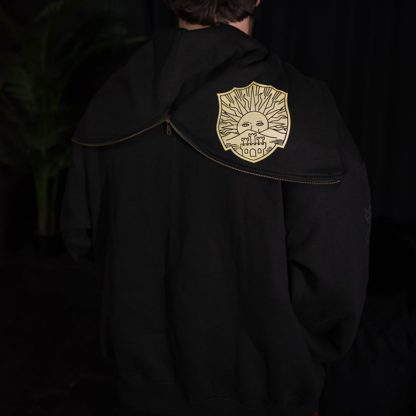 GOLDEN DAWN CLOAK HOODIE