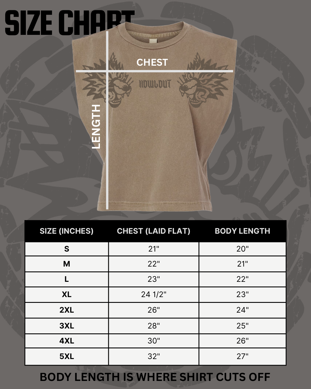 HOWL OUT MUSCLE TANK