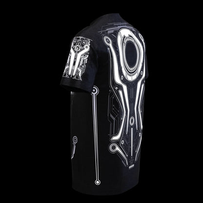 TRON White ( UV + GLOW Blue )