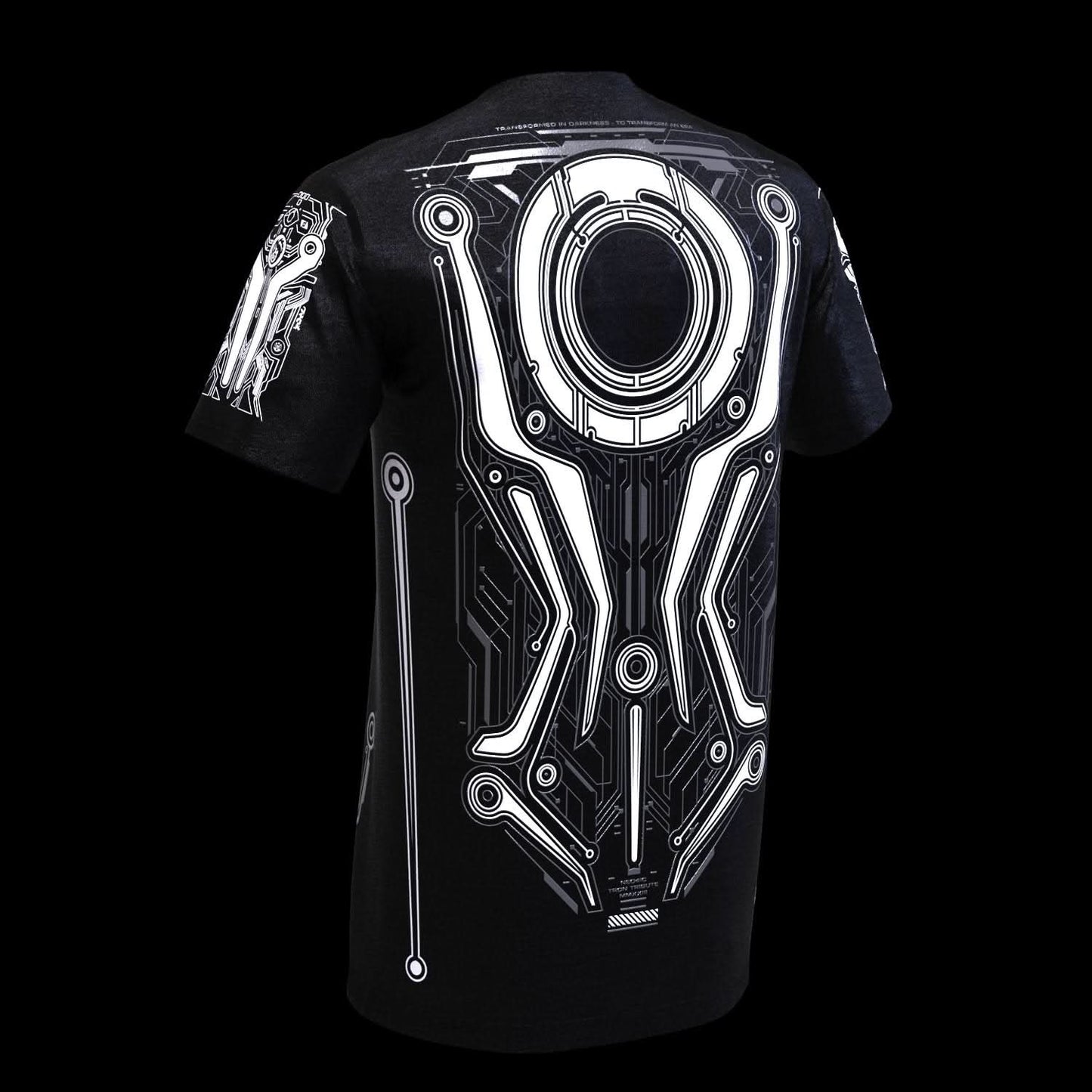 TRON White ( UV + GLOW Blue )