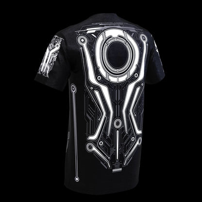 TRON White ( UV + GLOW Blue )
